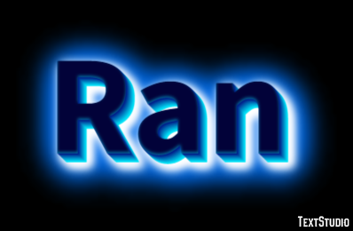 Ran Effetto testo