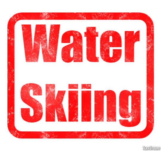 Water Skiing Text Effect