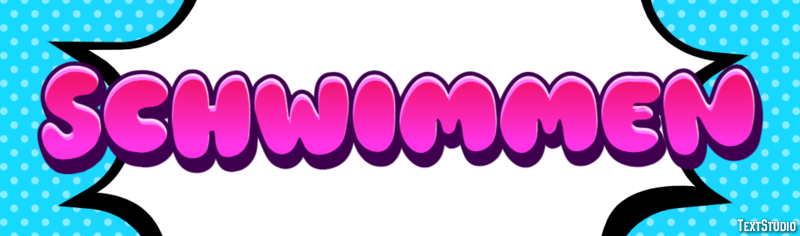 Schwimmen Efekt tekstowy