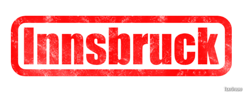 Innsbruck Efekt tekstowy