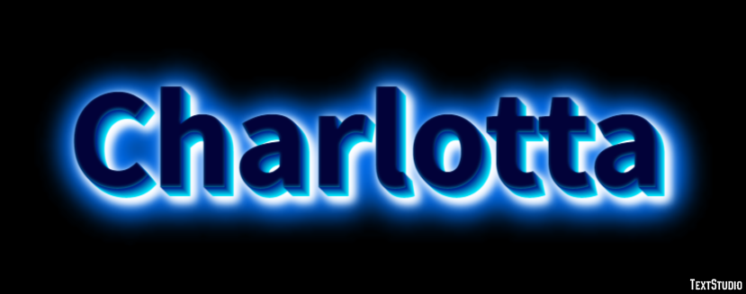 Charlotta Text Effect