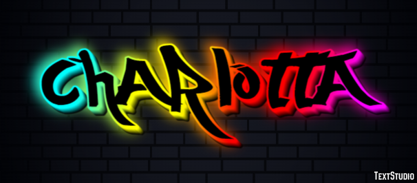 Charlotta Text effect