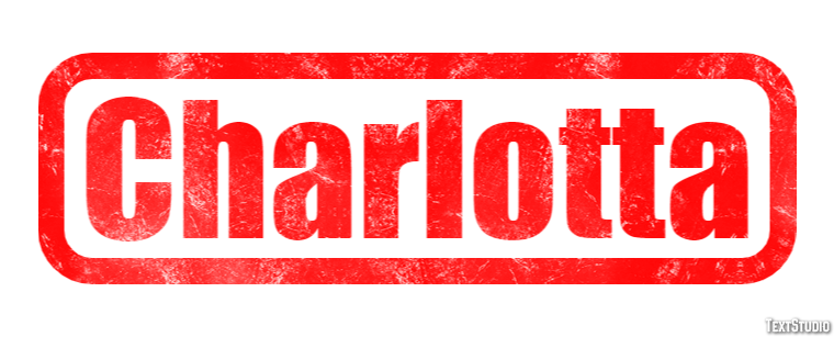 Charlotta Efeito de texto