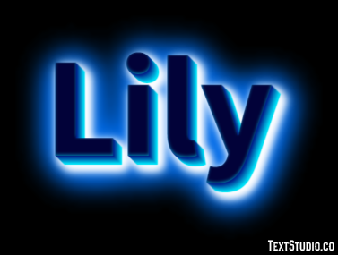 Lily Efekt tekstowy