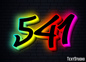 541 Text effect