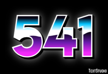 541 Text Effect