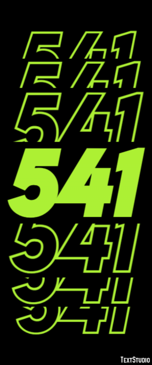 541 Text Effect