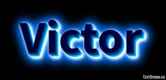 Victor Text Effect