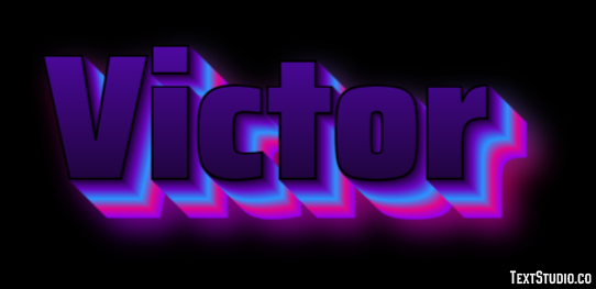 Victor Text Effect