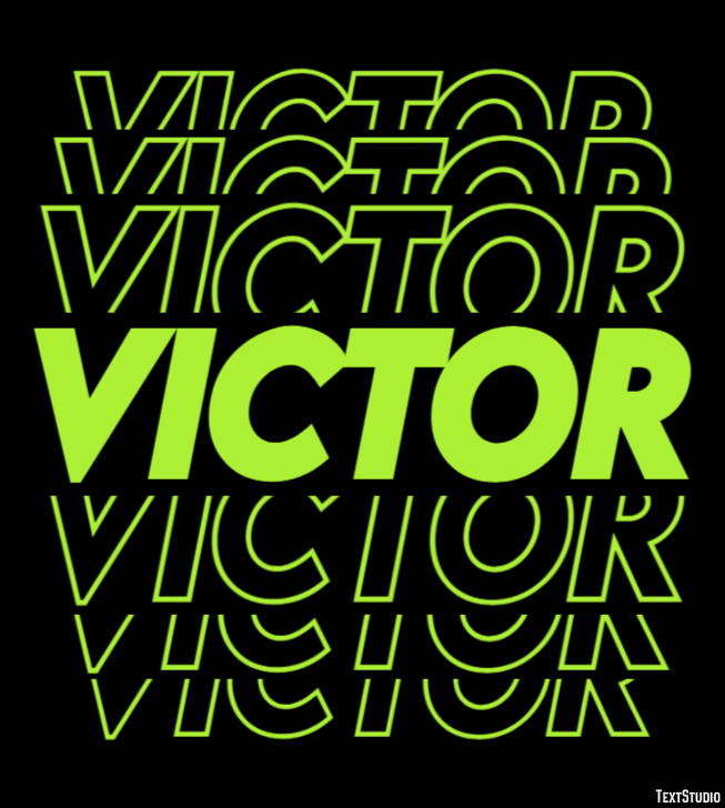 Victor Text Effect