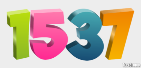 1537 Texteffekt