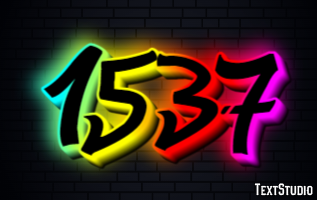 1537 Texteffekt