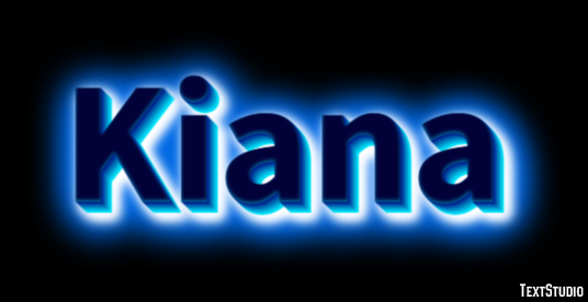 Kiana Efecto de Texto