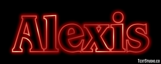 Alexis Efeito de texto