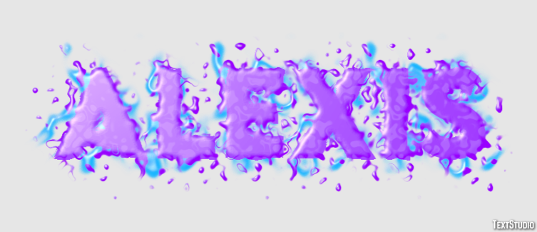 Alexis Efeito de texto