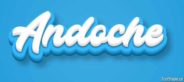 Andoche Efekt tekstowy
