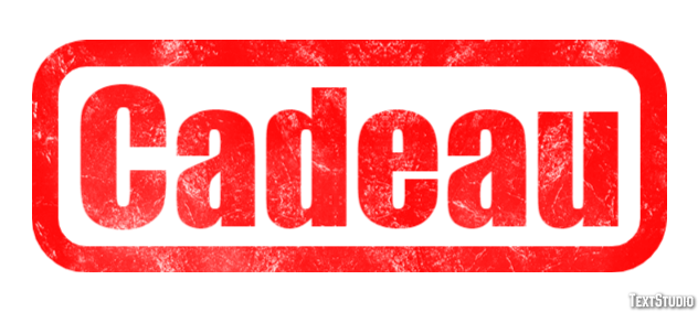 Cadeau Text Effect
