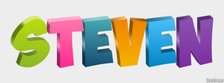 Steven Text Effect