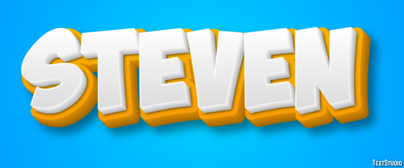 Steven Text Effect