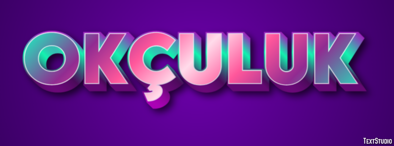 Okçuluk Texteffekt