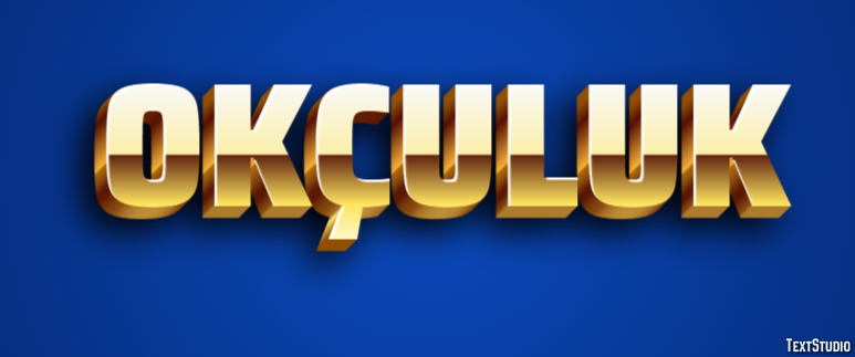 Okçuluk Texteffekt