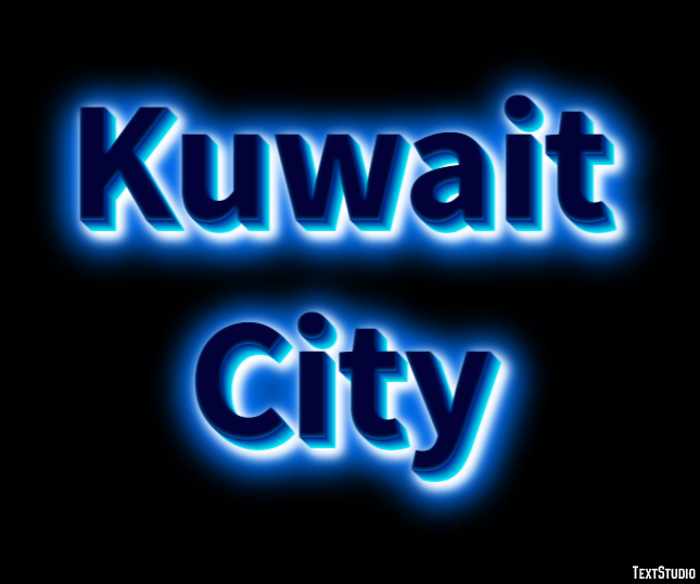 Kuwait City Efekt tekstowy