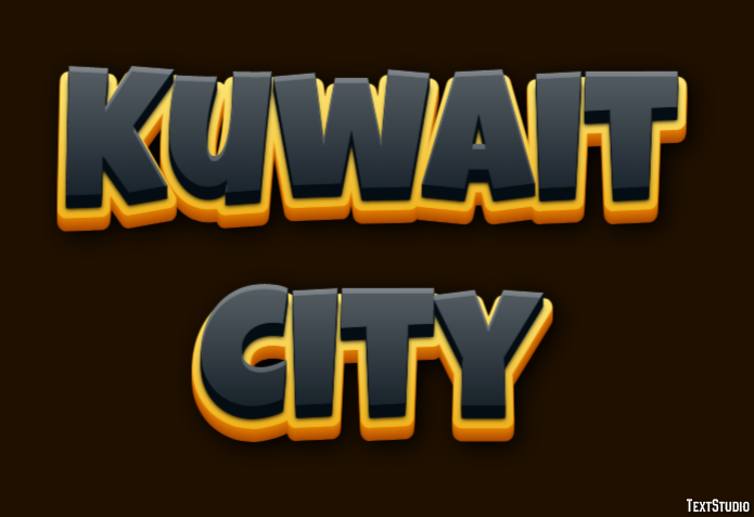 Kuwait City Efekt tekstowy
