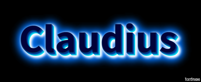 Claudius Text effect