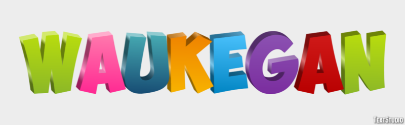 Waukegan Efekt tekstowy