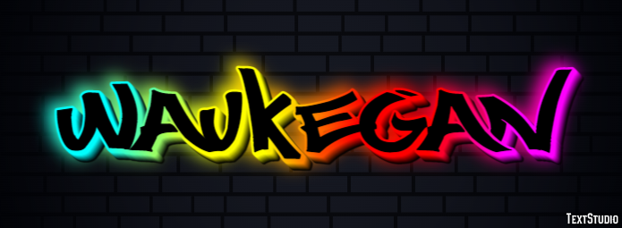 Waukegan Efekt tekstowy
