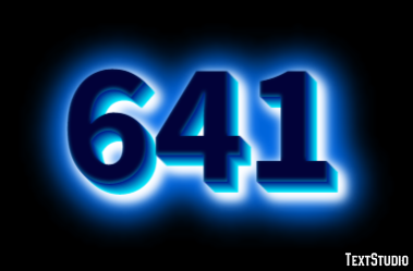 641 Text Effect