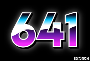 641 Text Effect