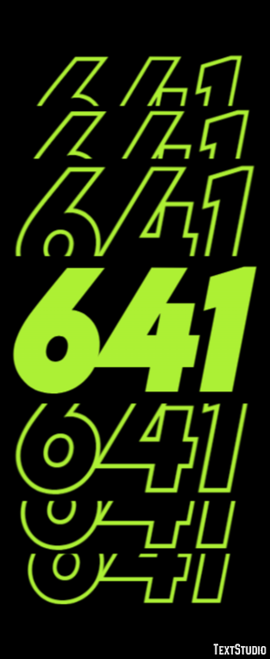 641 Text Effect