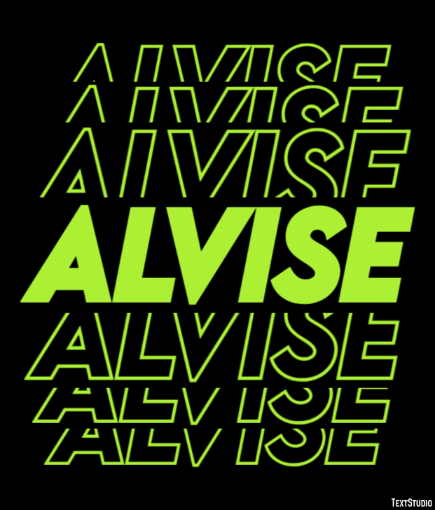 Alvise Effetto testo