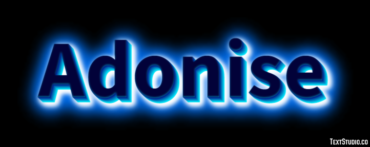 Adonise テキスト効果