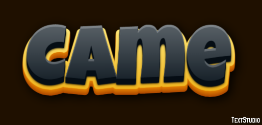 Came Text Effect