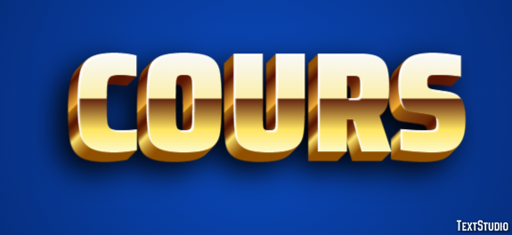 Cours Text Effect