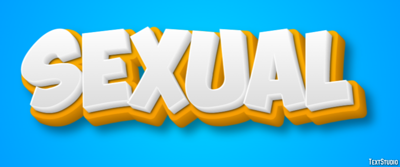 Sexual Текстовый эффект
