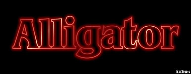 Alligator Metin Efekti