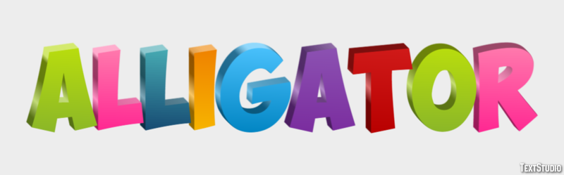 Alligator Metin Efekti