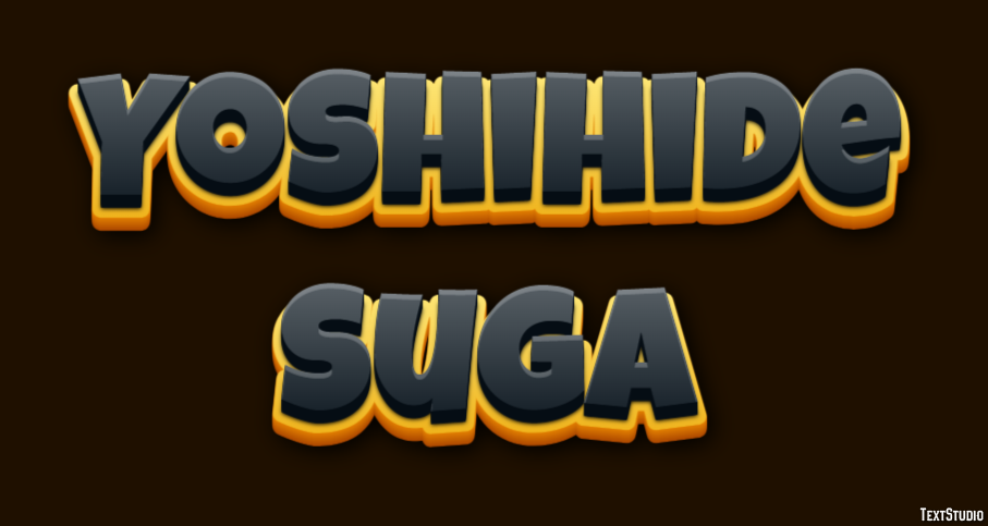 Yoshihide Suga Metin Efekti