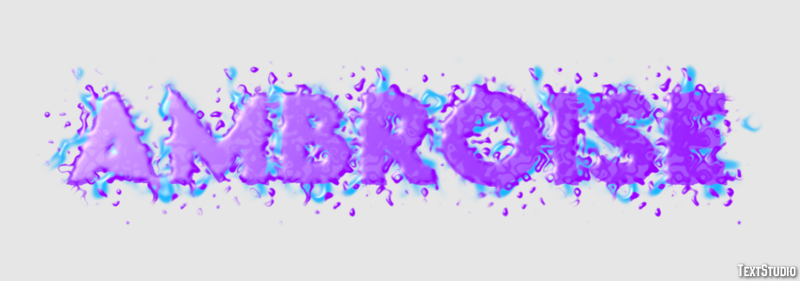 Ambroise Texteffekt