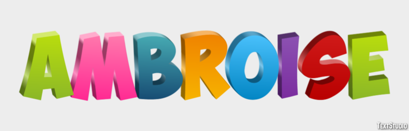 Ambroise Effet de Texte