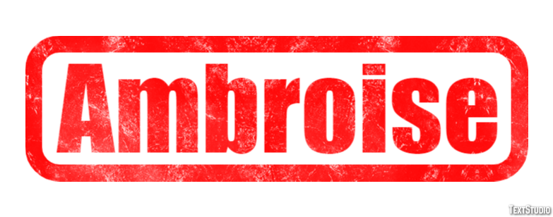 Ambroise Effet de Texte