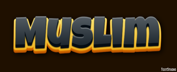 Muslim テキスト効果