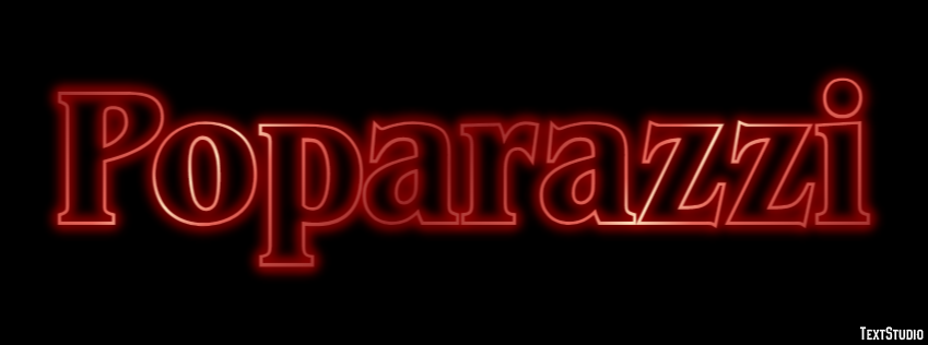 Poparazzi Efecto de Texto