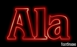 Ala Text Effect