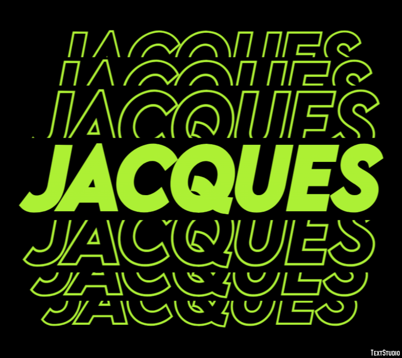 Jacques Text Effect