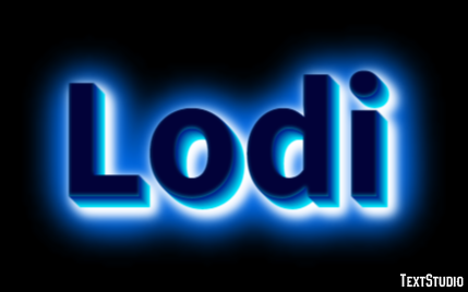 Lodi Efekt tekstowy