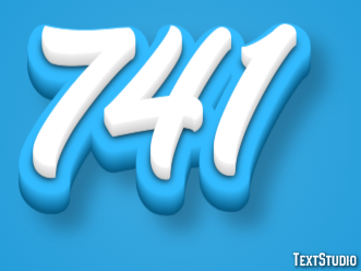 741 Text Effect